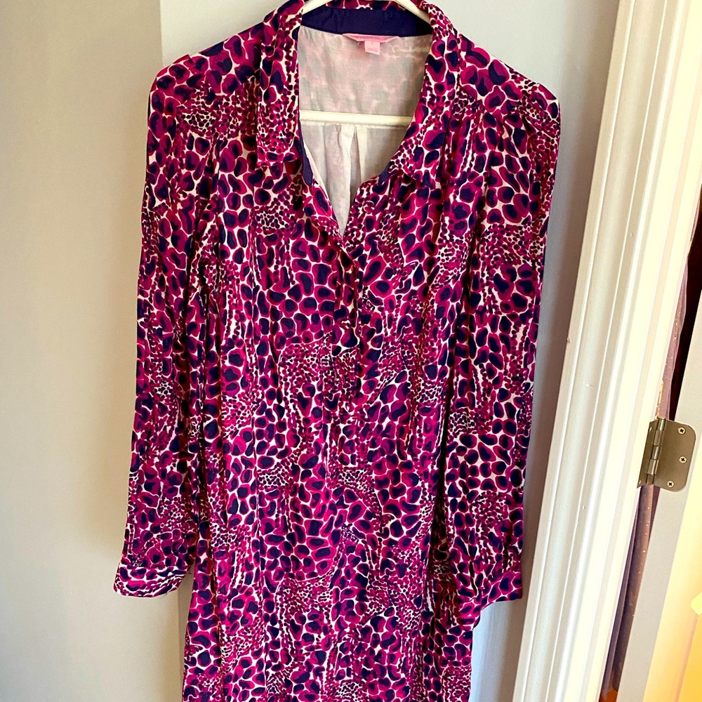 Lilly Pulitzer shirt dress